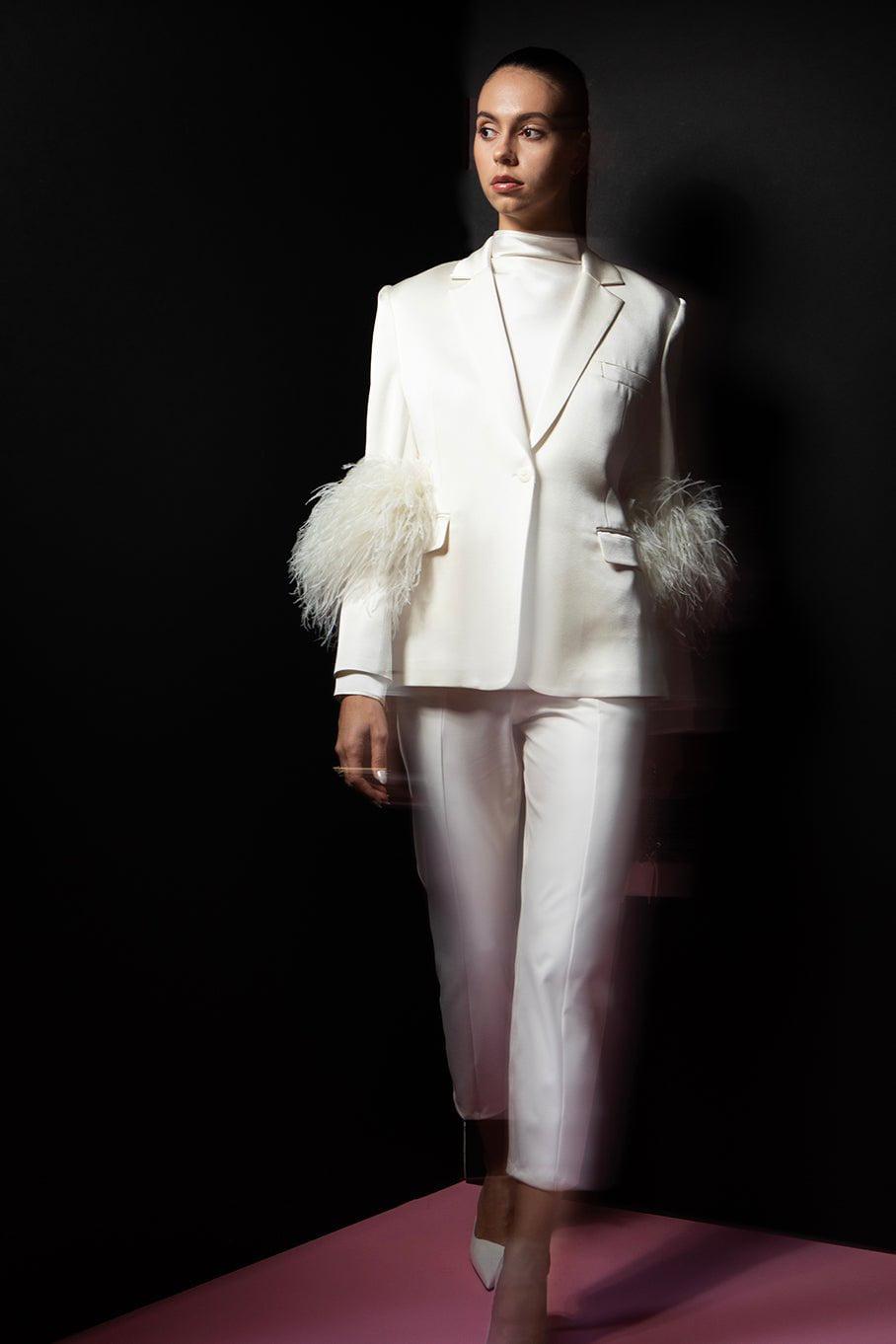 LAPOINTE-Satin Blazer-