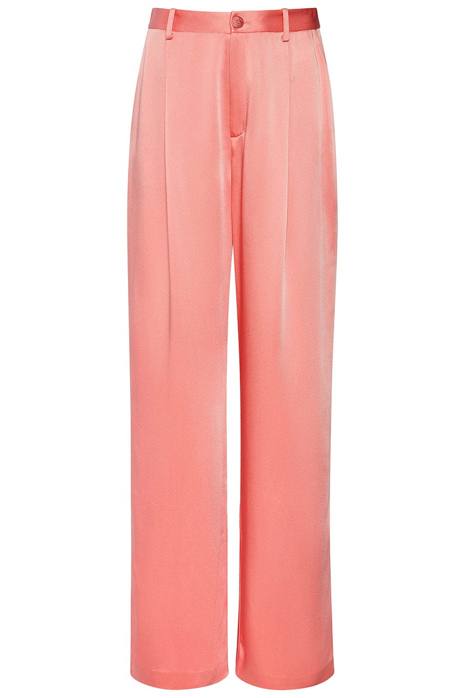 LAPOINTE-Relaxed Pleated Pant - Flamingo-