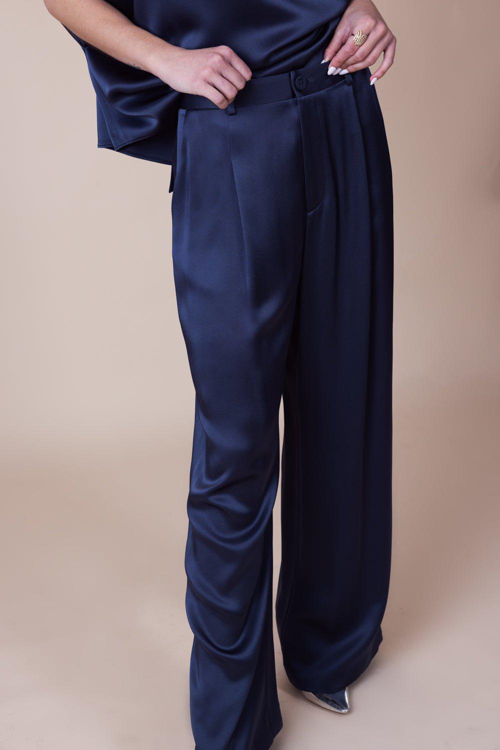 LAPOINTE-Relaxed Pleated Pant-