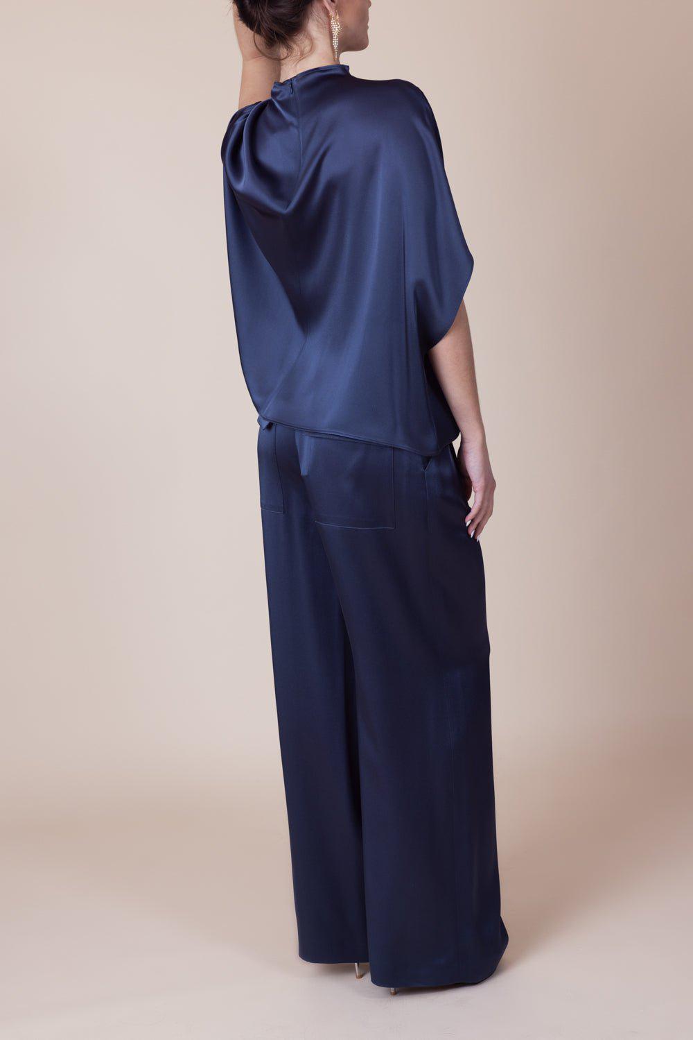 LAPOINTE-Double Face Cape Tee-