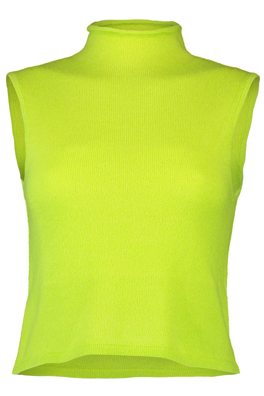 LAPOINTE-Cashmere Silk Roll Neck Tank-