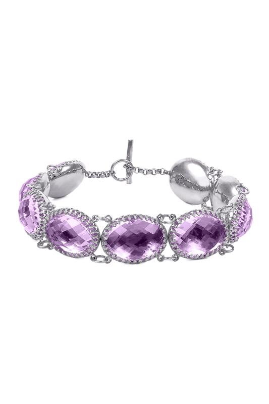 LARKSPUR & HAWK-Lily Bracelet-SILVER