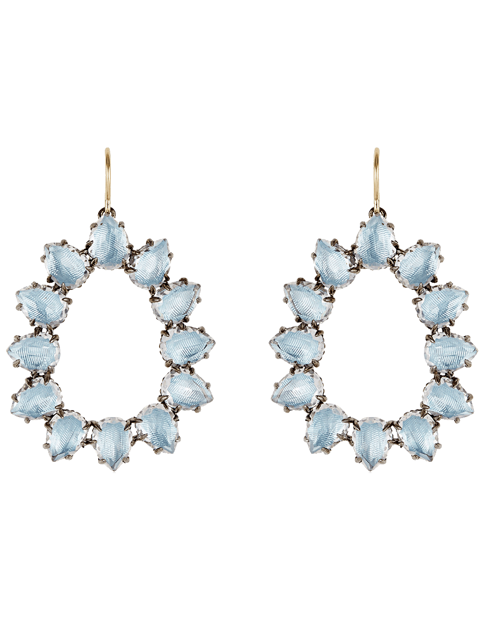 LARKSPUR & HAWK-Caterina Small Frame Earrings-SILVER