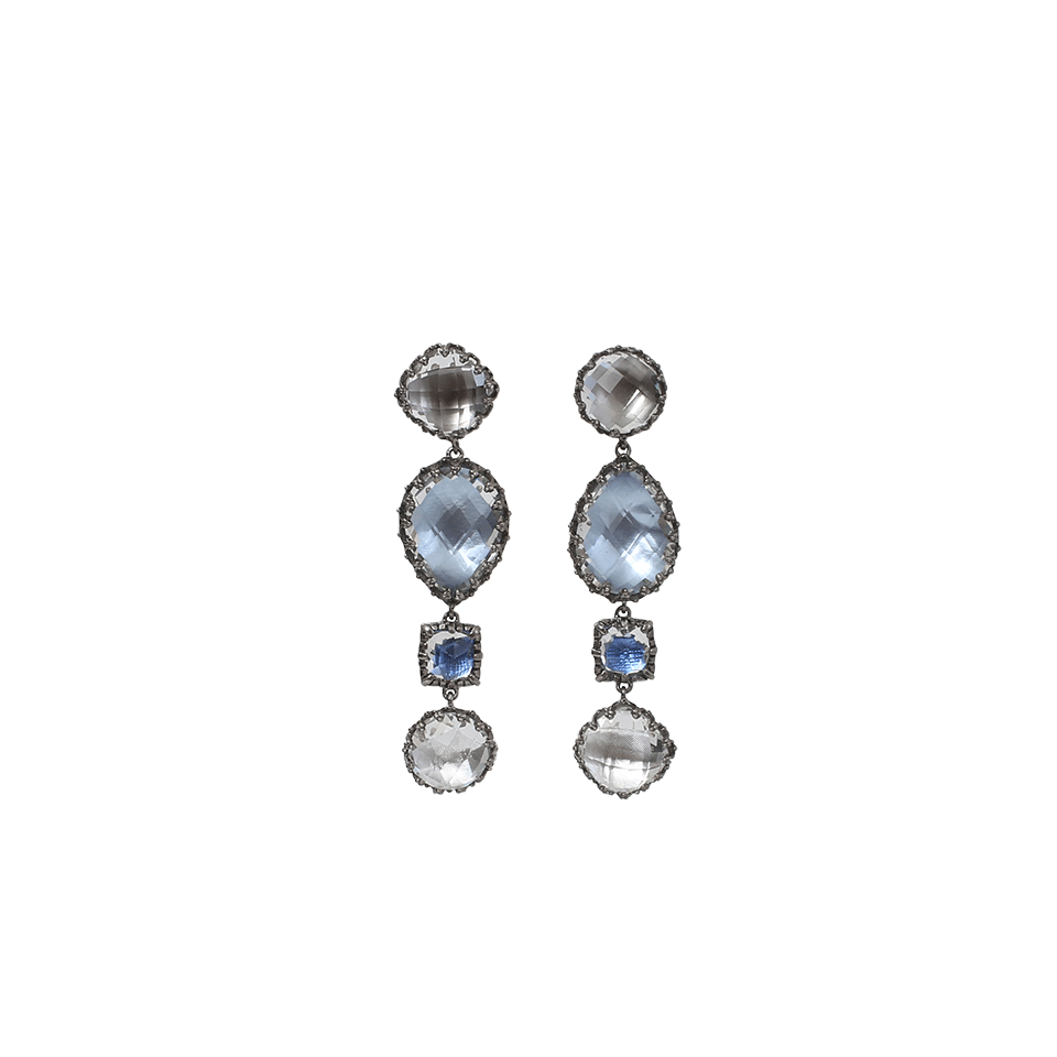 LARKSPUR & HAWK-Sadie 4 Drop Earrings-SILVER