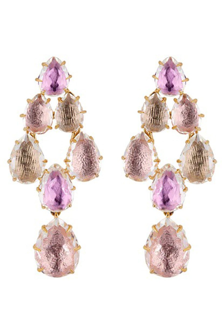 LARKSPUR & HAWK-Caterina Drop Earrings-YELLOW GOLD