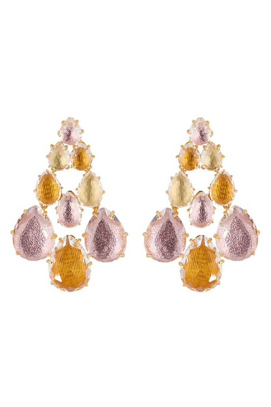 LARKSPUR & HAWK-Caterina Earrings-YELLOW GOLD