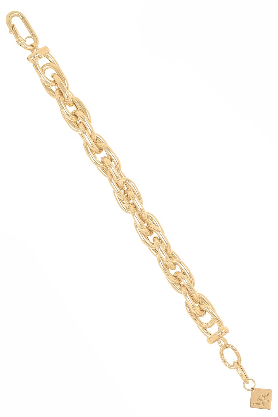 LAUREN RUBINSKI-LR2 - Small Yellow Gold Bracelet-YELLOW GOLD