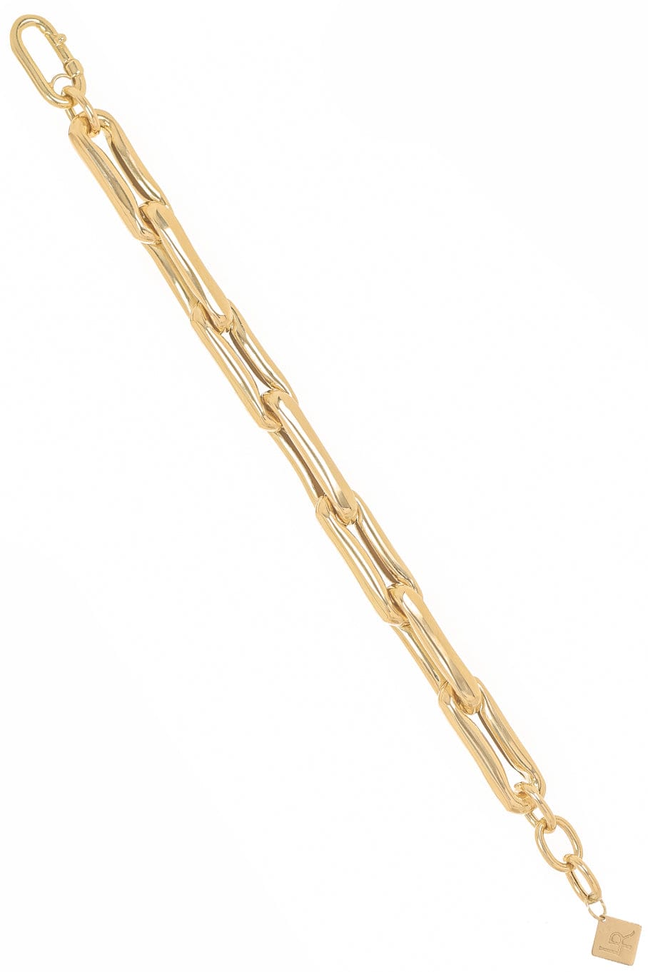 LAUREN RUBINSKI-LR3 - Large Yellow Gold Bracelet-YELLOW GOLD