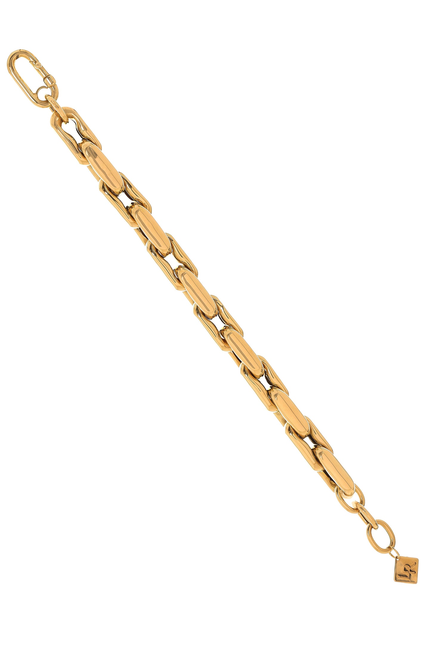 LAUREN RUBINSKI-LR3 - Medium Yellow Gold Bracelet-YELLOW GOLD
