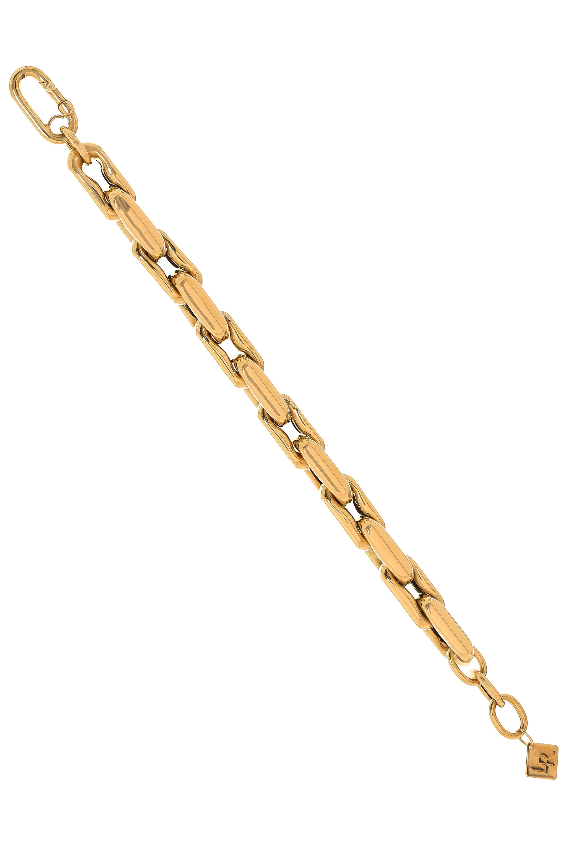 LAUREN RUBINSKI-LR3 - Medium Yellow Gold Bracelet-YELLOW GOLD