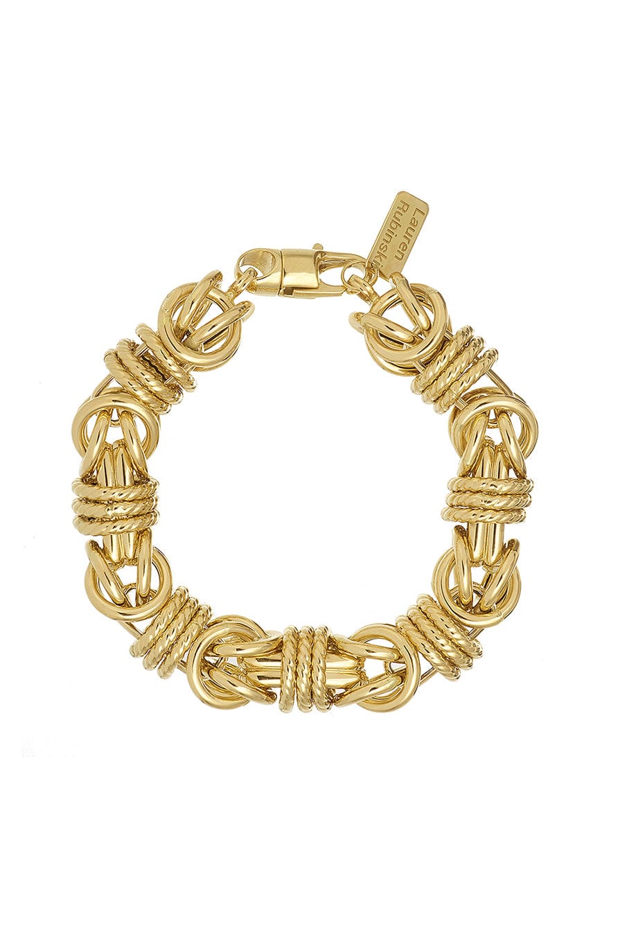 LAUREN RUBINSKI-LR5 - Medium Yellow Gold Bracelet-YELLOW GOLD