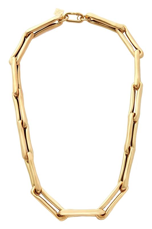 LAUREN RUBINSKI-LR3 - Large Gold Necklace-YELLOW GOLD