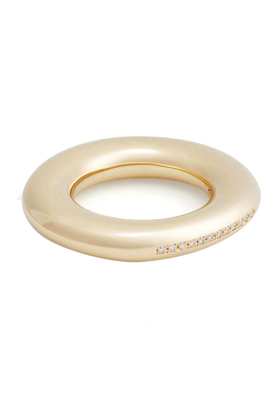LAUREN RUBINSKI-LR19-R4 - White Diamond Ring-YELLOW GOLD