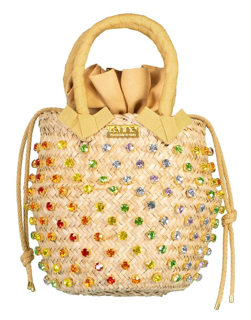 LE NINE-Nina Rainbow Small Bag-BISCOTTO