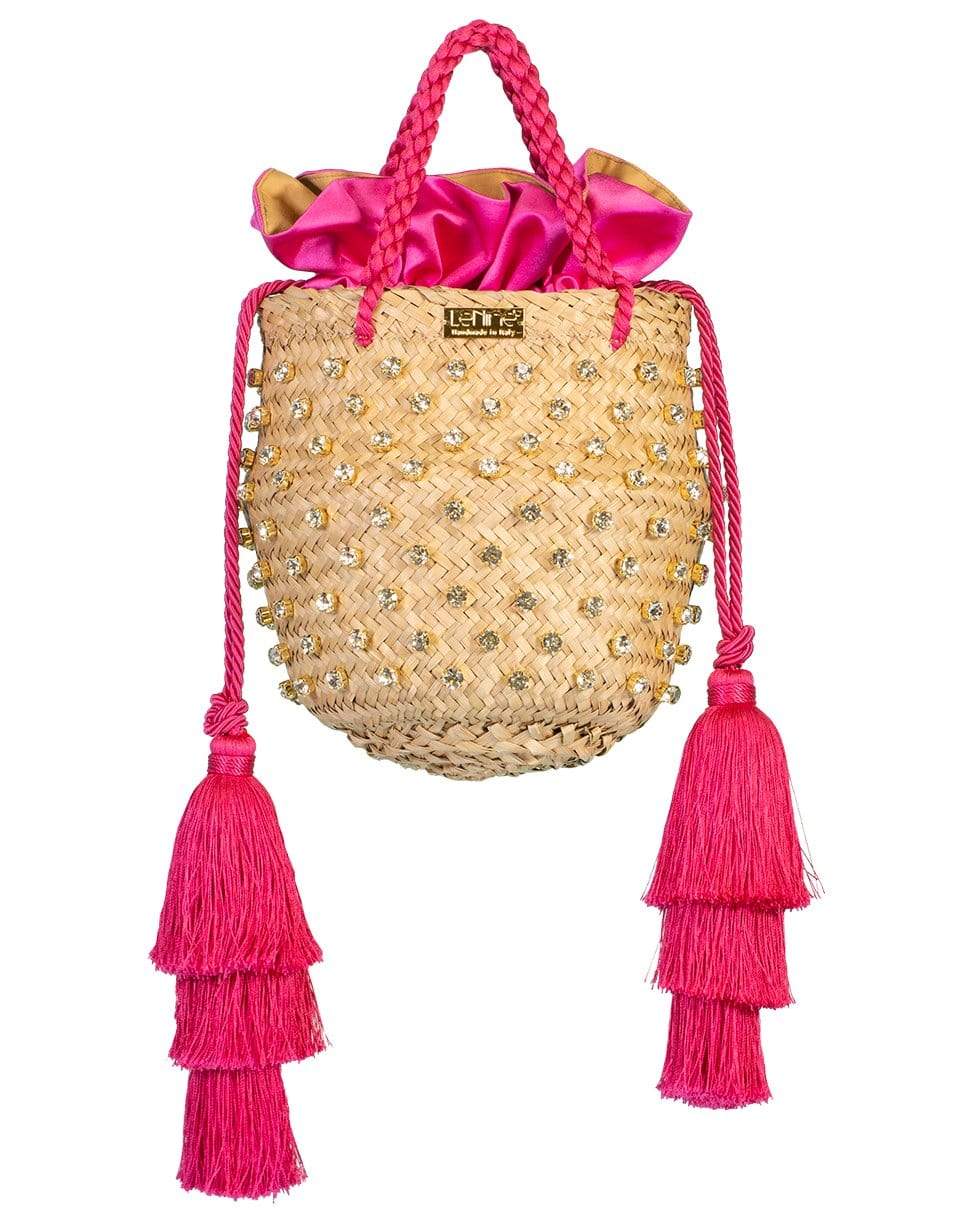 LE NINE-Carol Cry Small Tassel - Biscotto Rose-BIS/ROSE