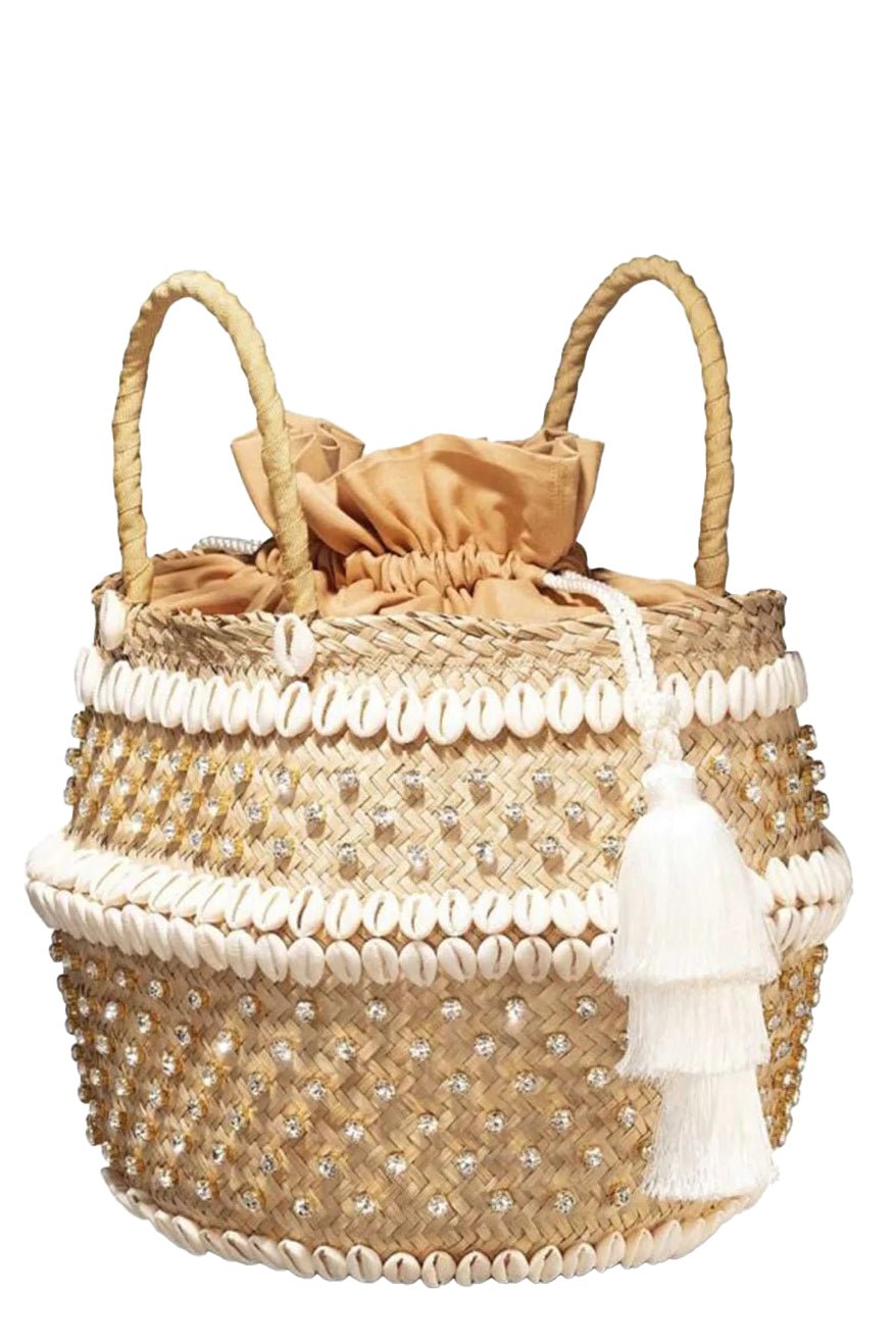 LE NINE-Carol Ringshell Small Bag-BISCOTTO