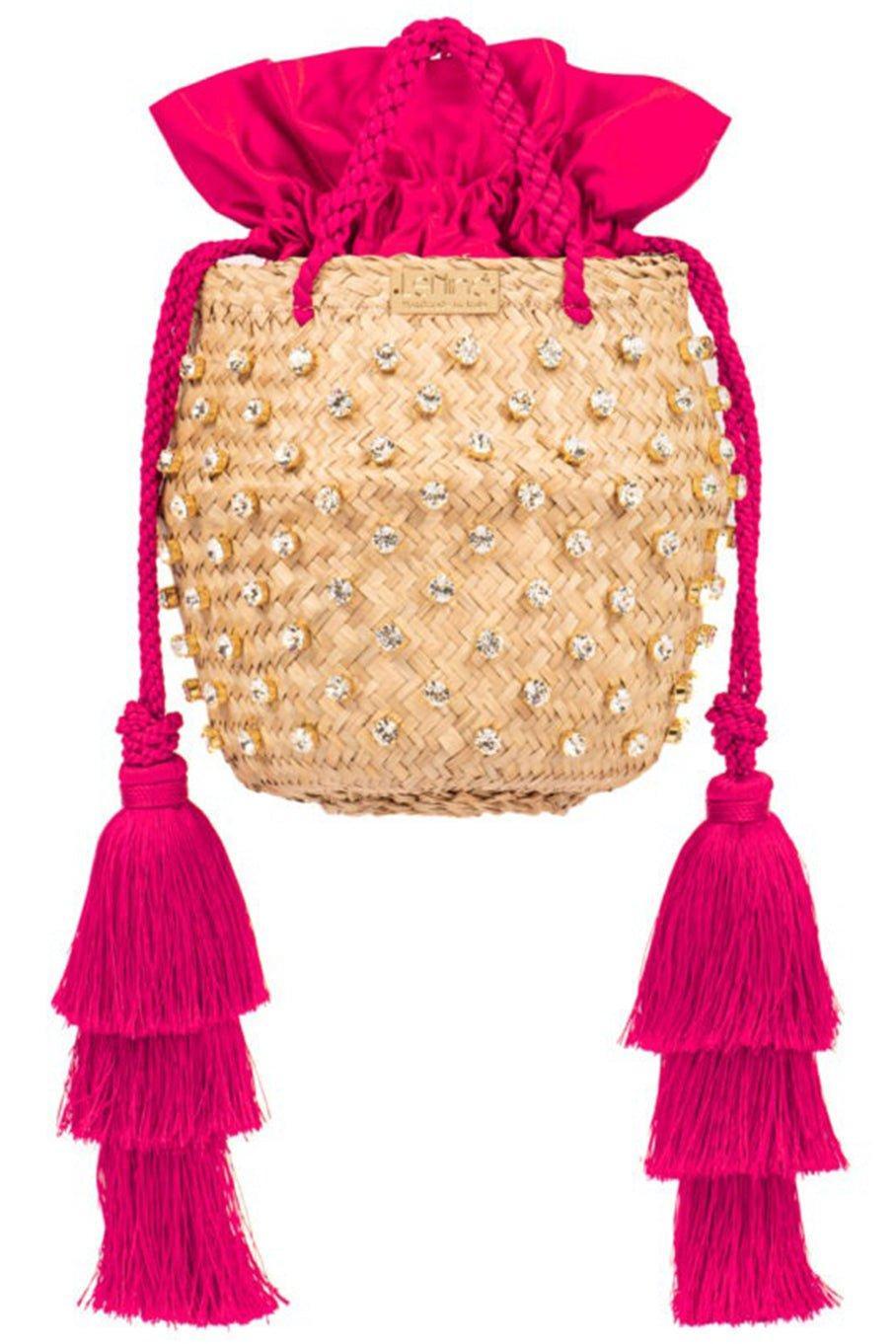 LE NINE-Carol Cry Rose Small Bag-BISC/ROS