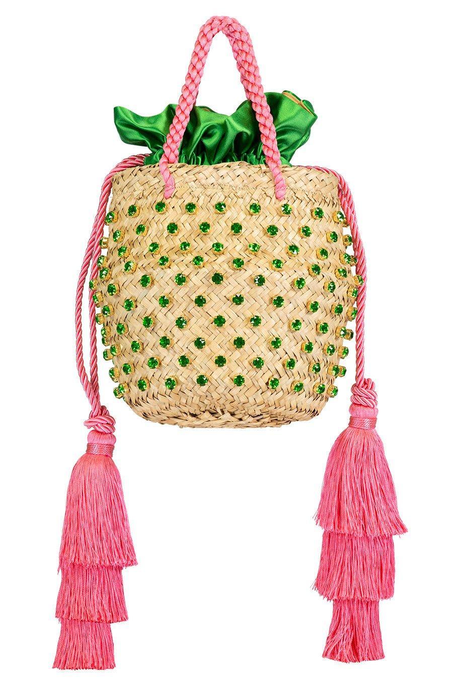 LE NINE-Carol Fern Hot Pink Small-NAT/FERN