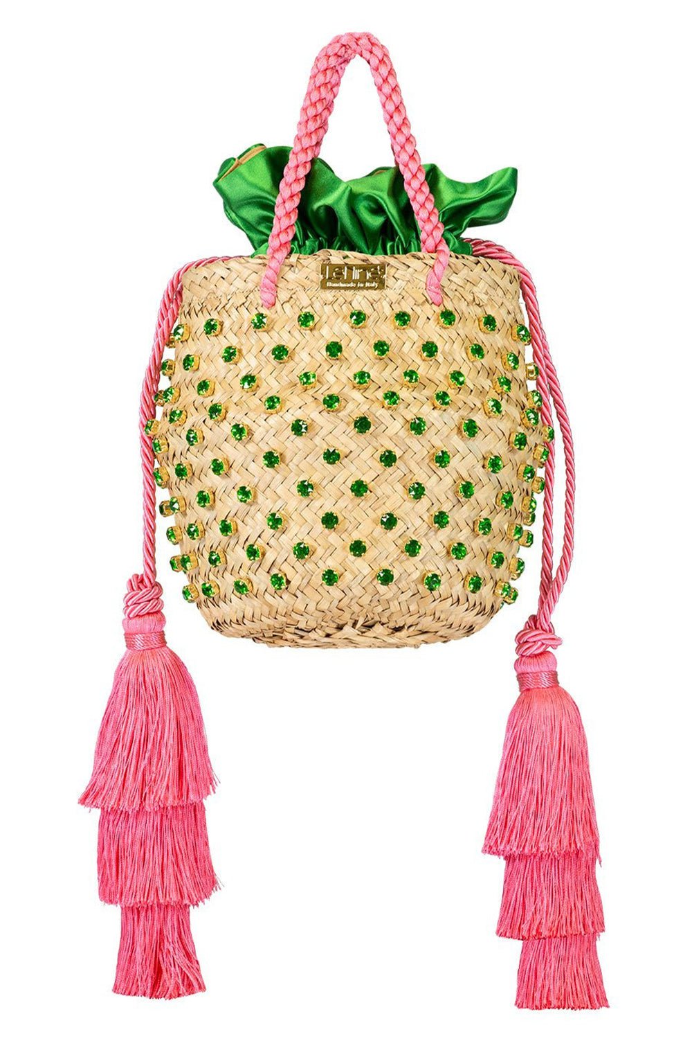 LE NINE-Carol Fern Hot Pink Small-NAT/FERN