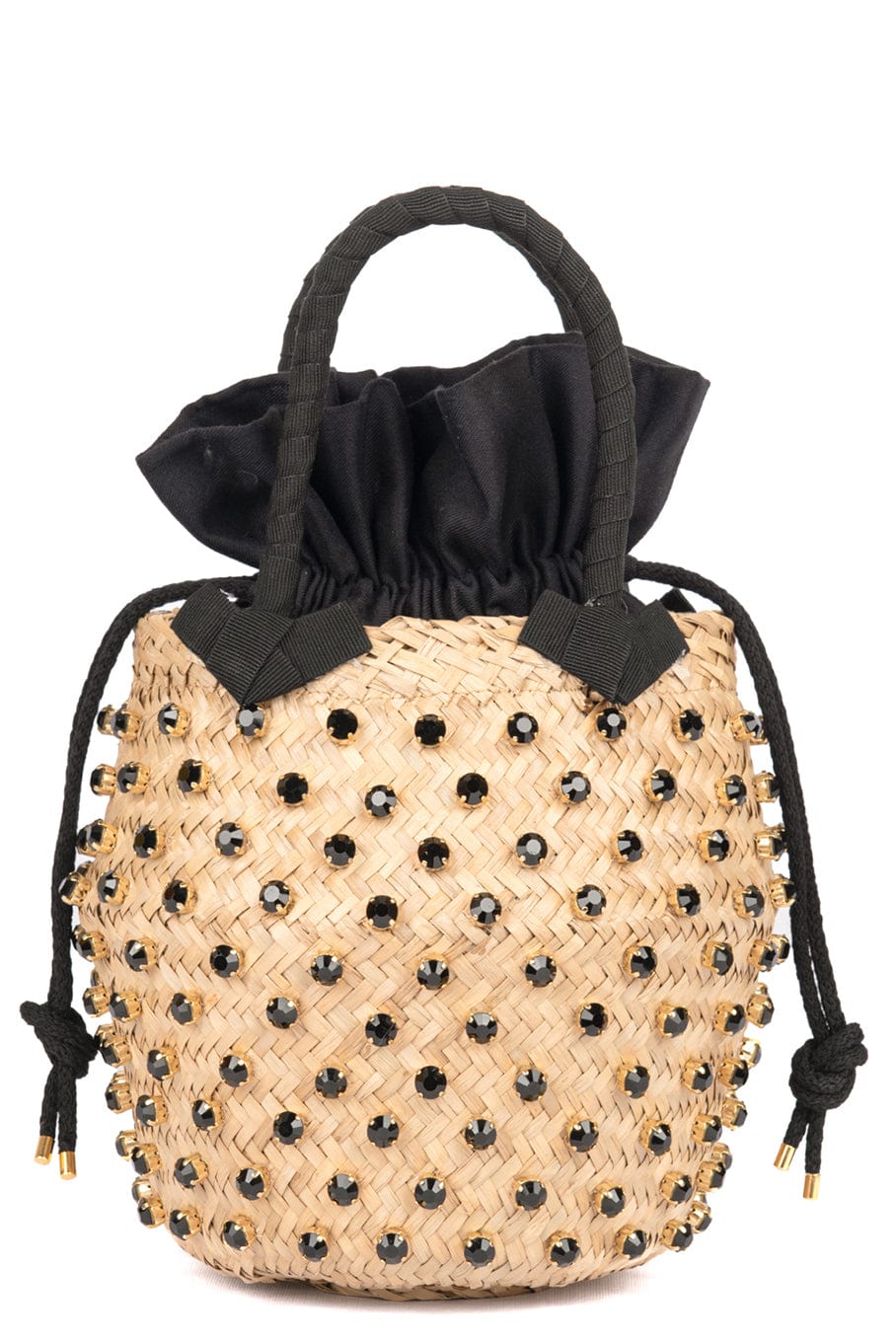 LE NINE-Nina Sorbet Small Bag - Licorice-BISCOTTO