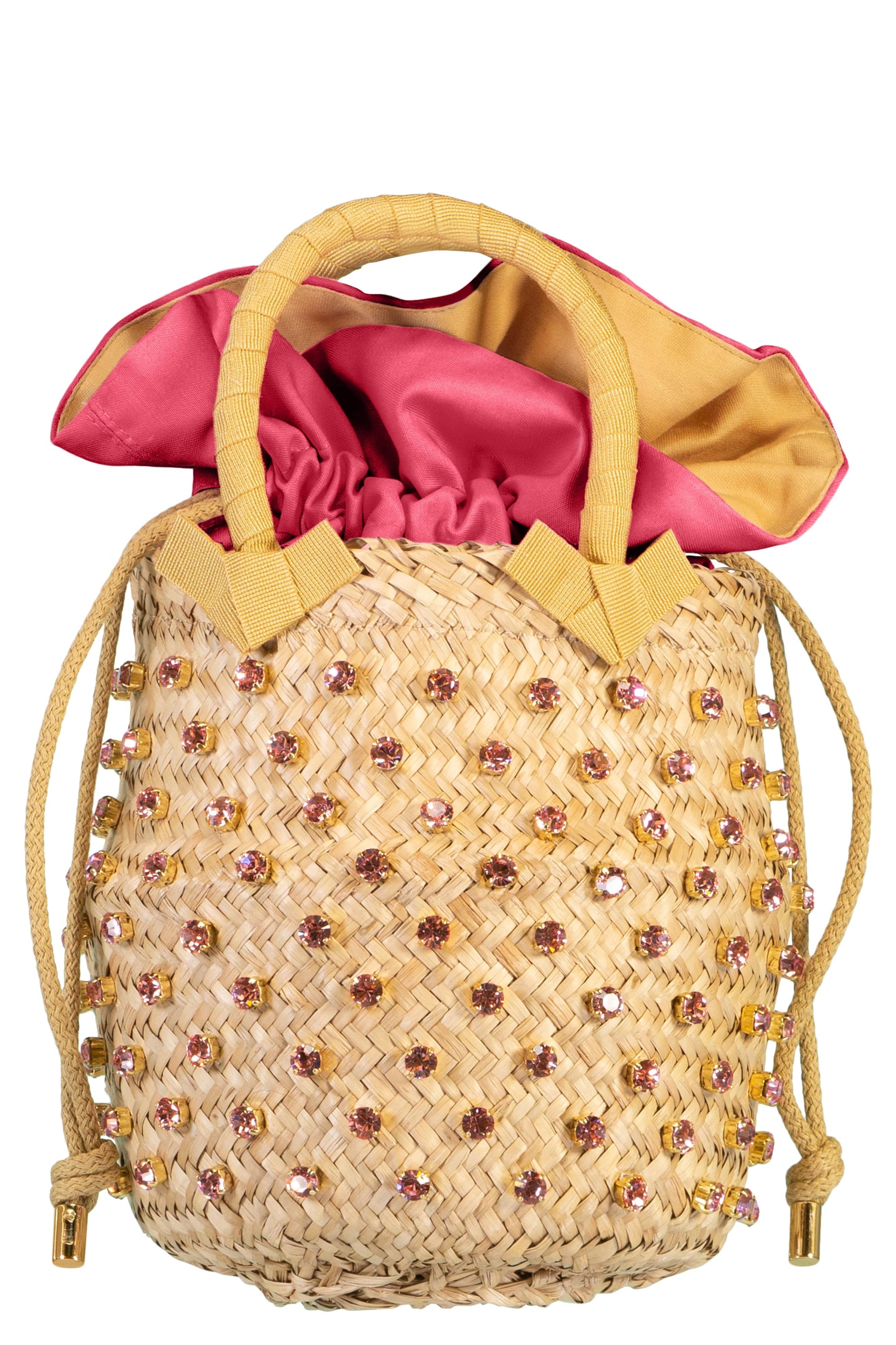 LE NINE-Nina Sorbet Small Bag - Rose-BISC/ROS