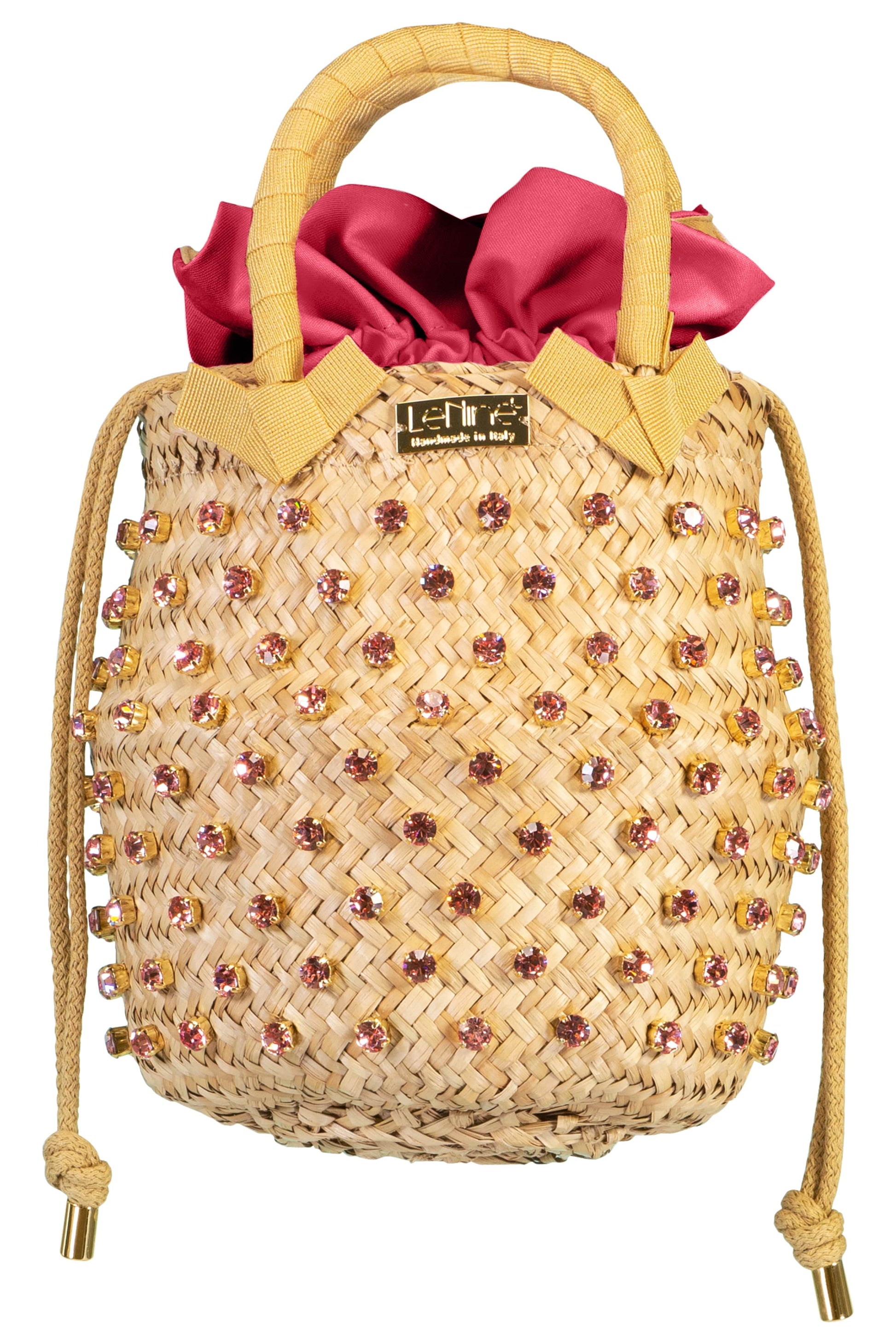 LE NINE-Nina Sorbet Small Bag - Rose-BISC/ROS