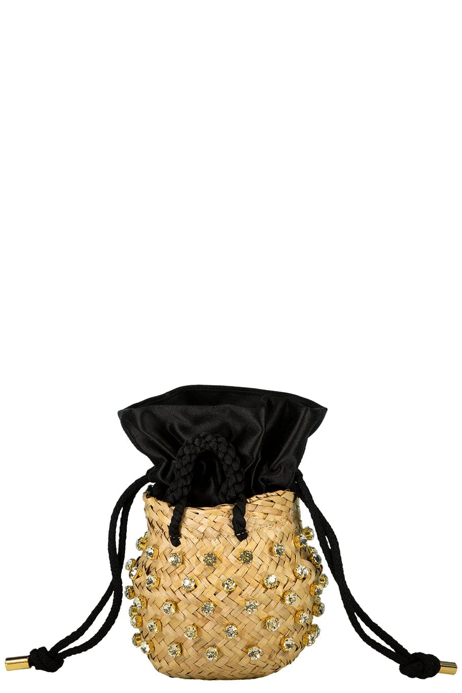 LE NINE-Tiny Crystal Bag-BLACK
