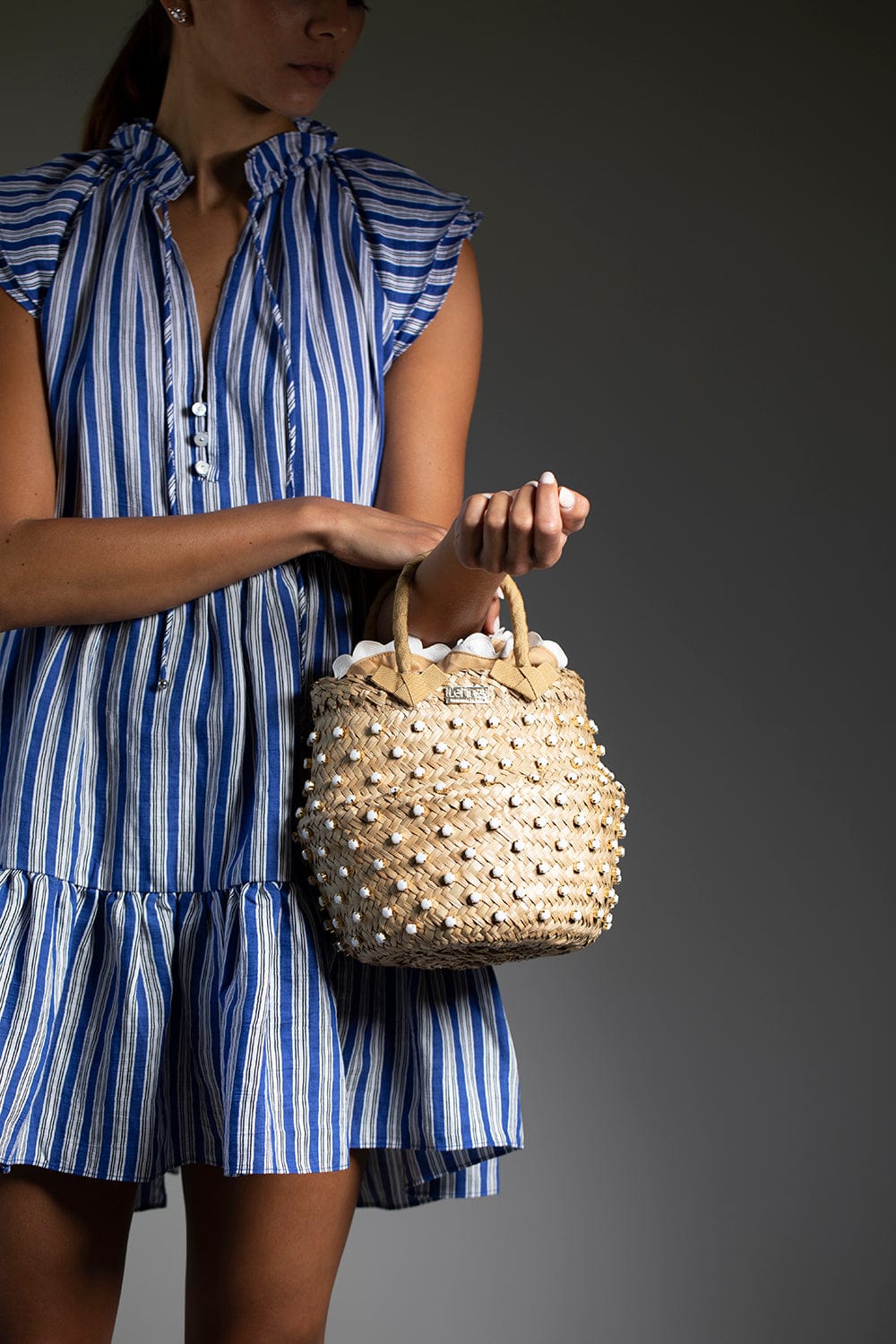 LE NINE-Nina Large Bag - Chalk White-CHALKWHT