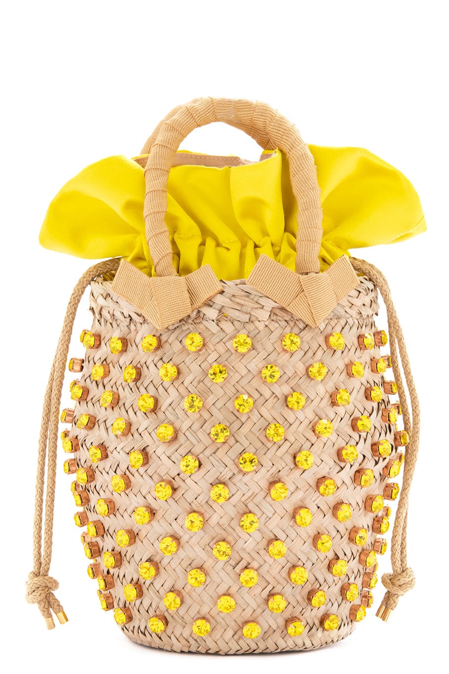 LE NINE-Nina Sorbet Small Bag - Citrine-CITRINE