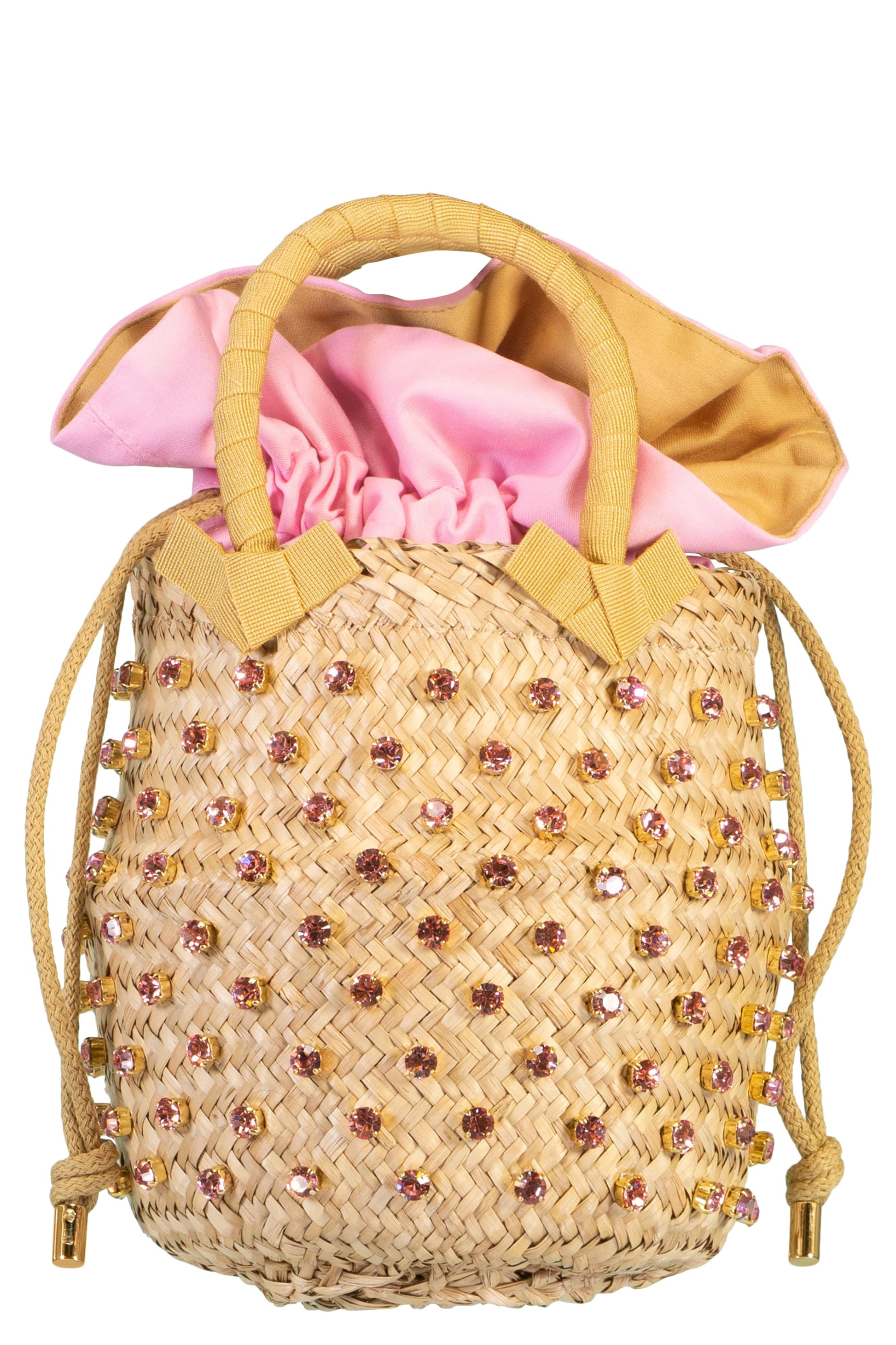 LE NINE-Nina Sorbet Mono Small Bag - Light Rose-LIGHT ROSE