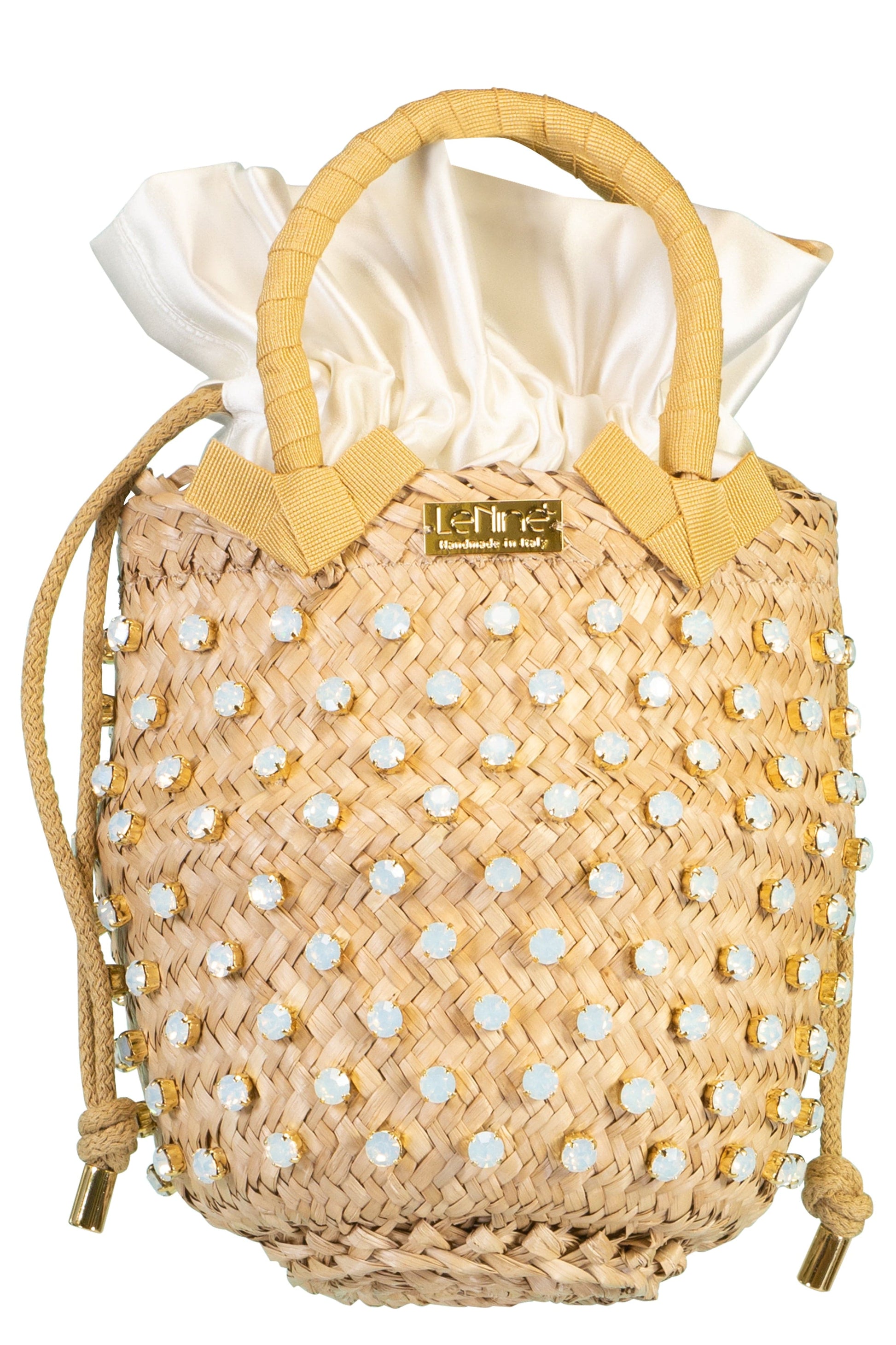 LE NINE-Nina Sorbet Mono Small Bag - Cream-