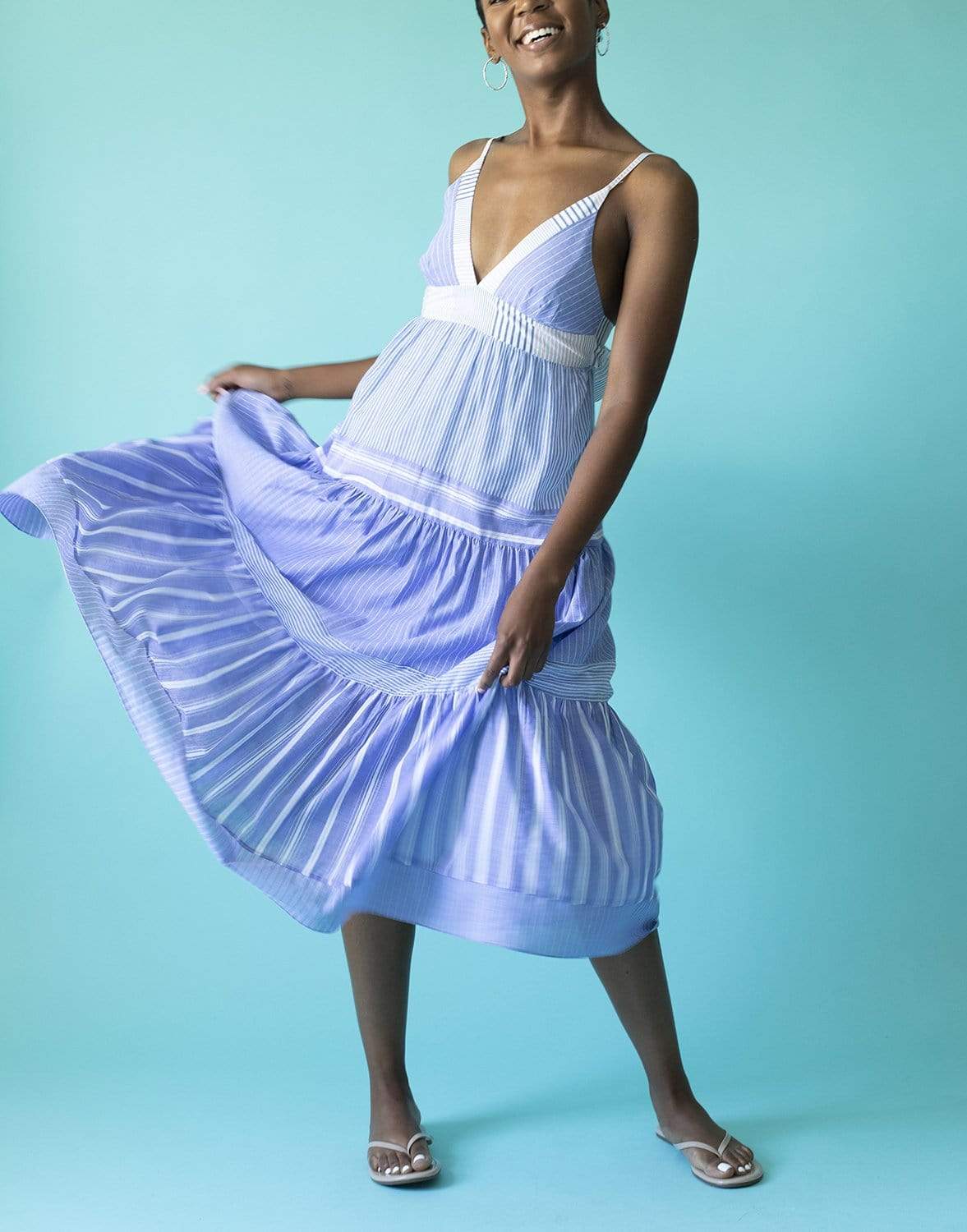 LE SUPERBE-Getting Vertical Beach Gown-