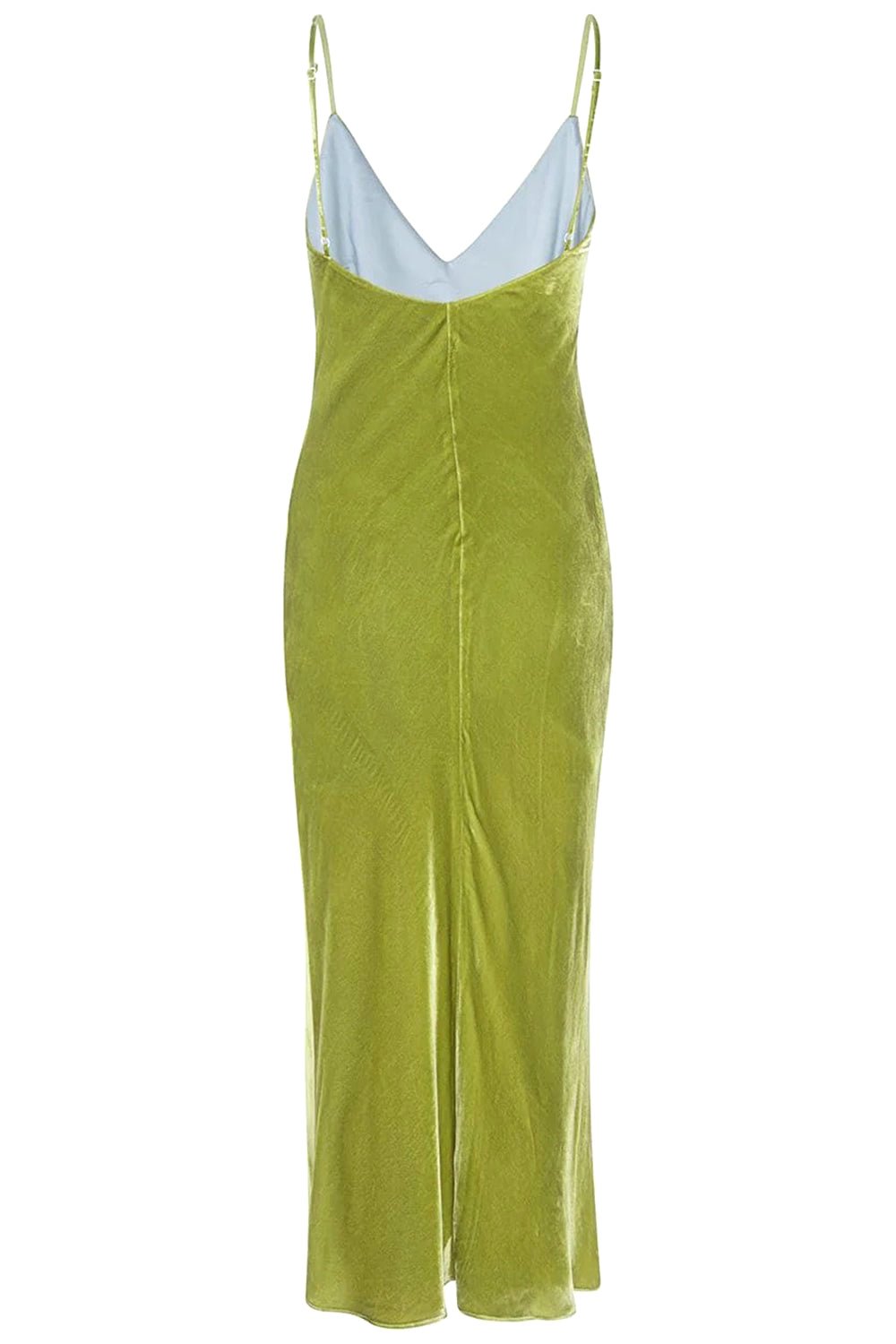 LE SUPERBE-Slipping Out Dress - Chartreuse-