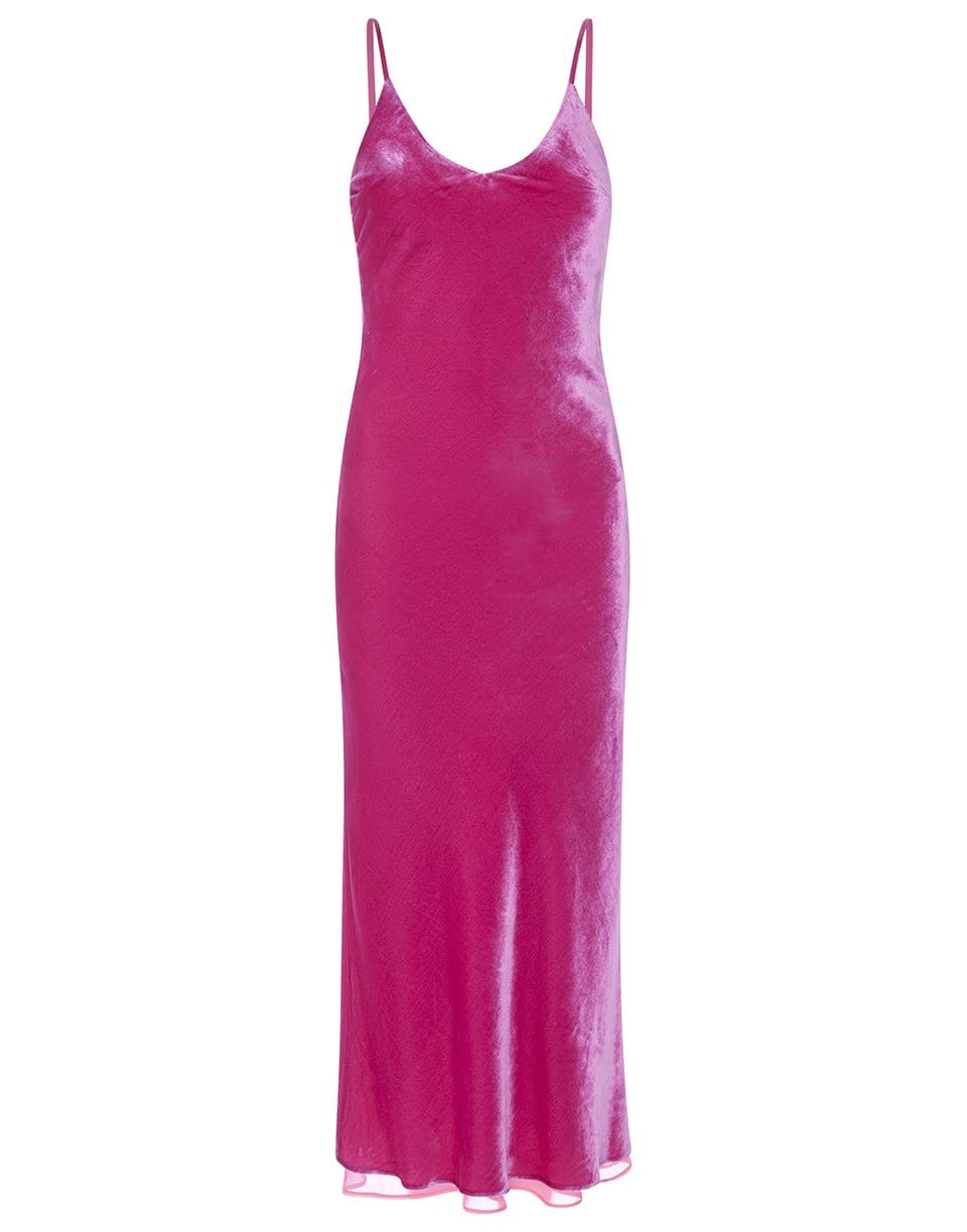 LE SUPERBE-Slipping Out Dress - Fuchsia-