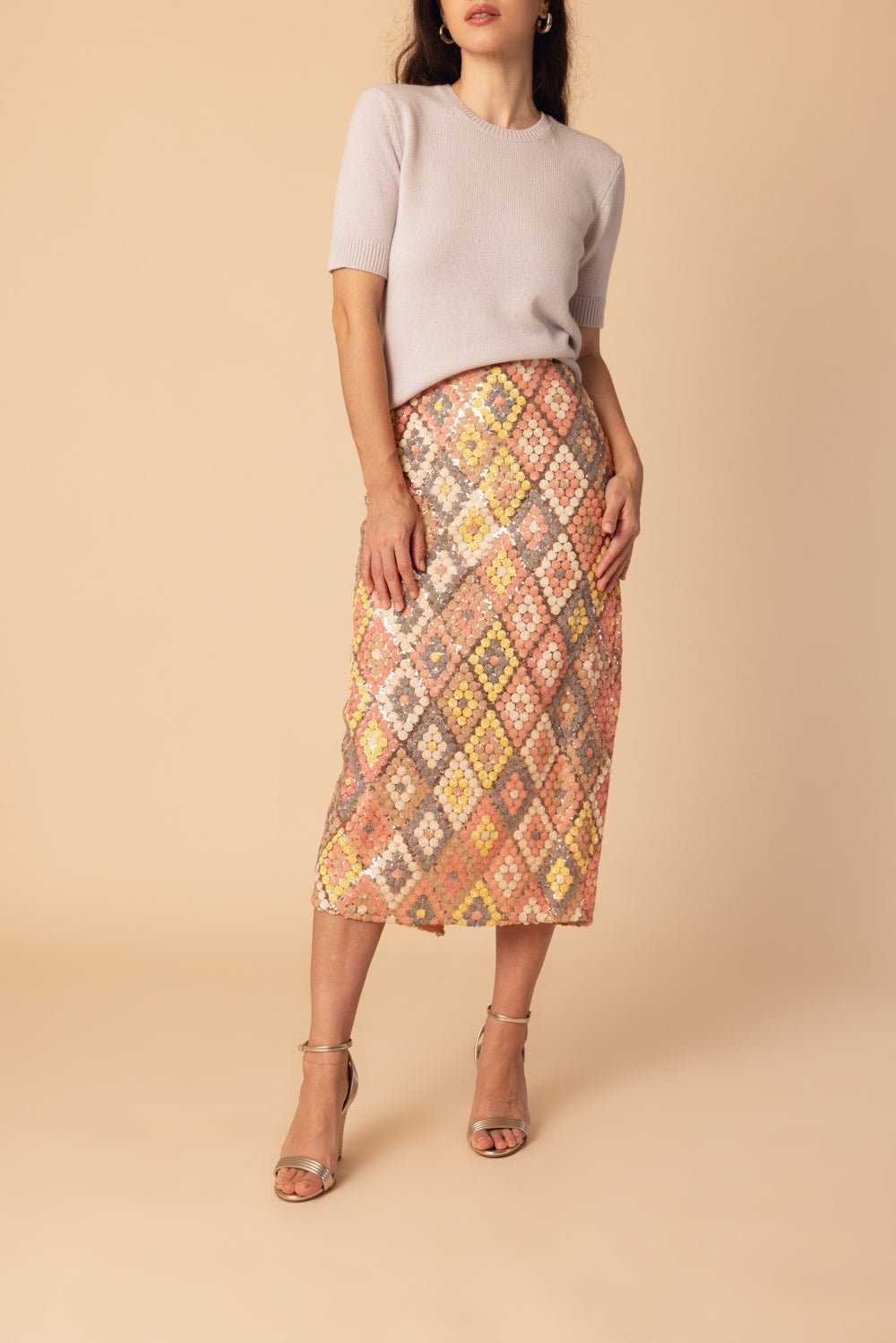 Sundrop Skirt CLOTHINGSKIRTMIDI LE SUPERBE   