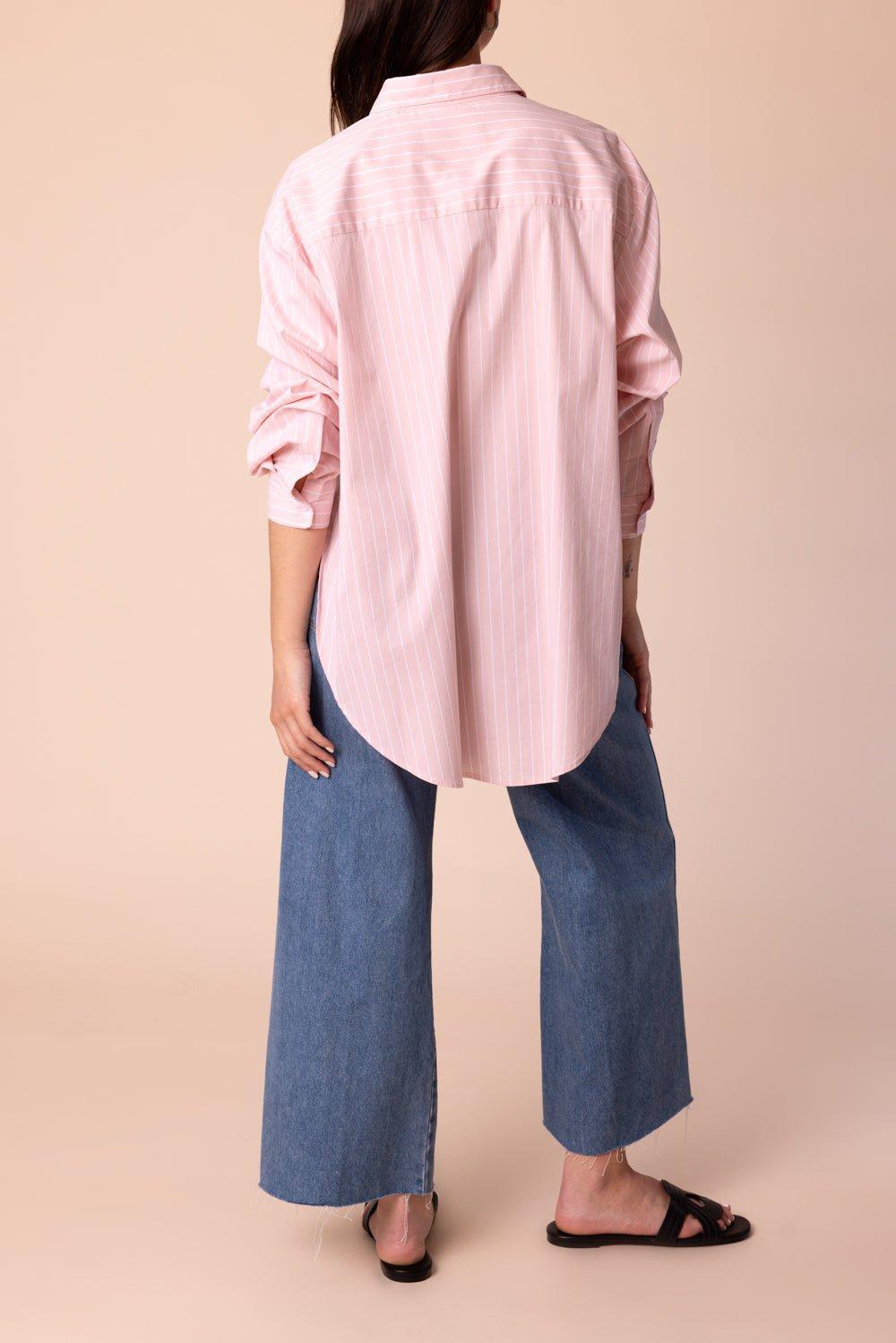 LE SUPERBE-Over You Striped Shirt-