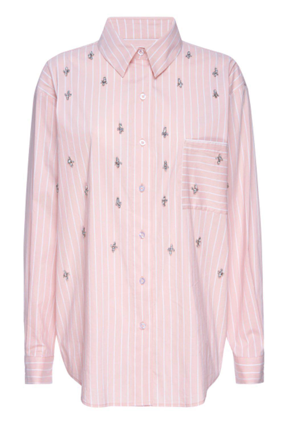 LE SUPERBE-Over You Striped Shirt-