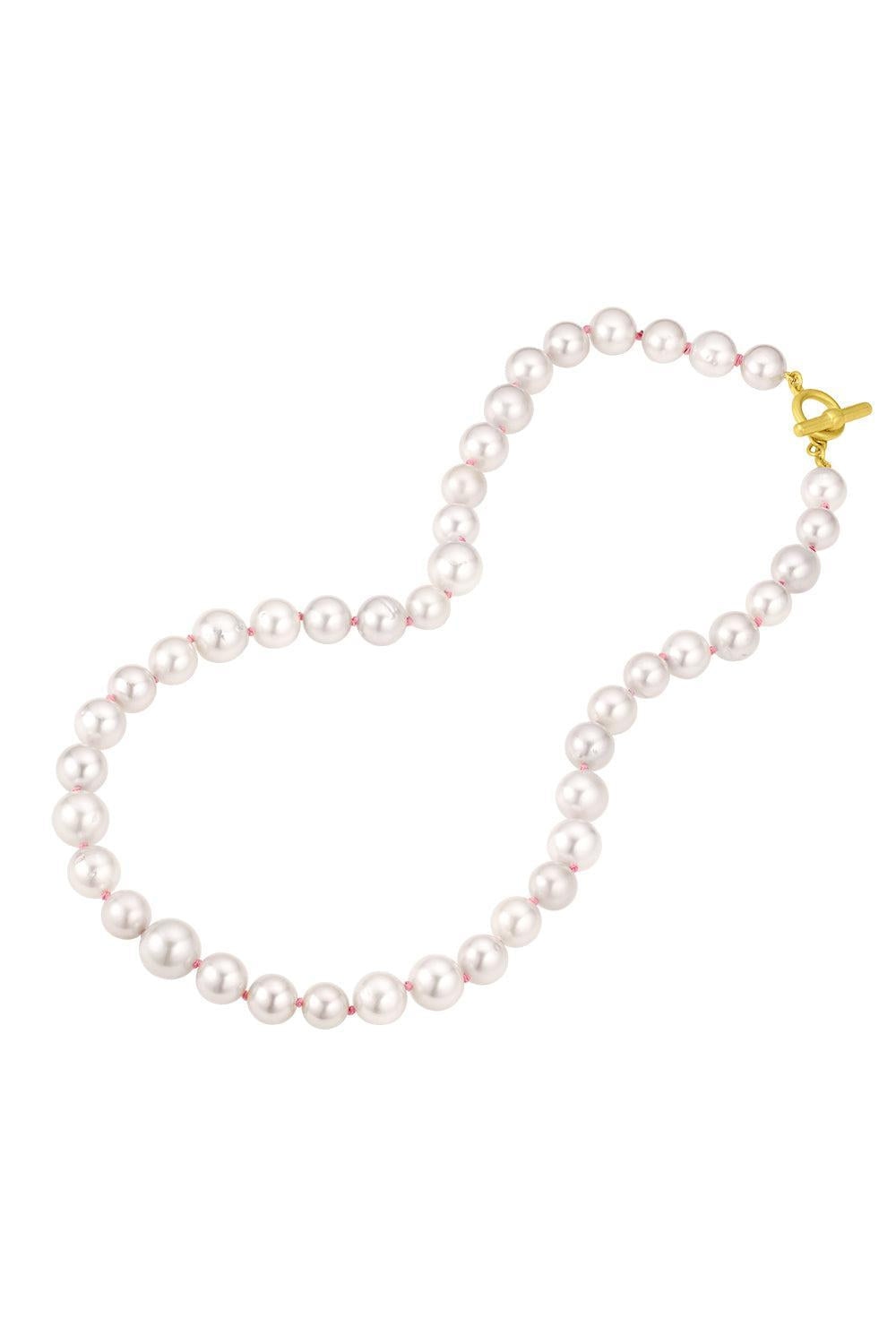 Pearl Colorful Seas Necklace-YELLOW GOLD-18-JEWELRYFINE JEWELNECKLACE O-LEIGH MAXWELL