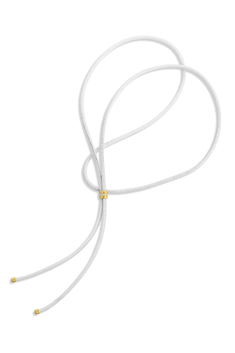 Diamond Amani White Cord-YELLOW GOLD-36-JEWELRYFINE JEWELNECKLACE O-LEIGH MAXWELL
