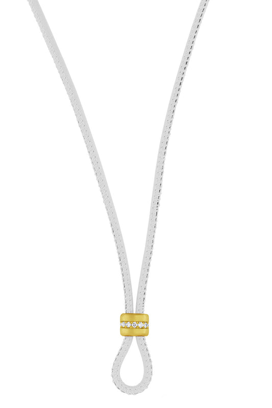 Diamond Amani White Cord-YELLOW GOLD-36-JEWELRYFINE JEWELNECKLACE O-LEIGH MAXWELL