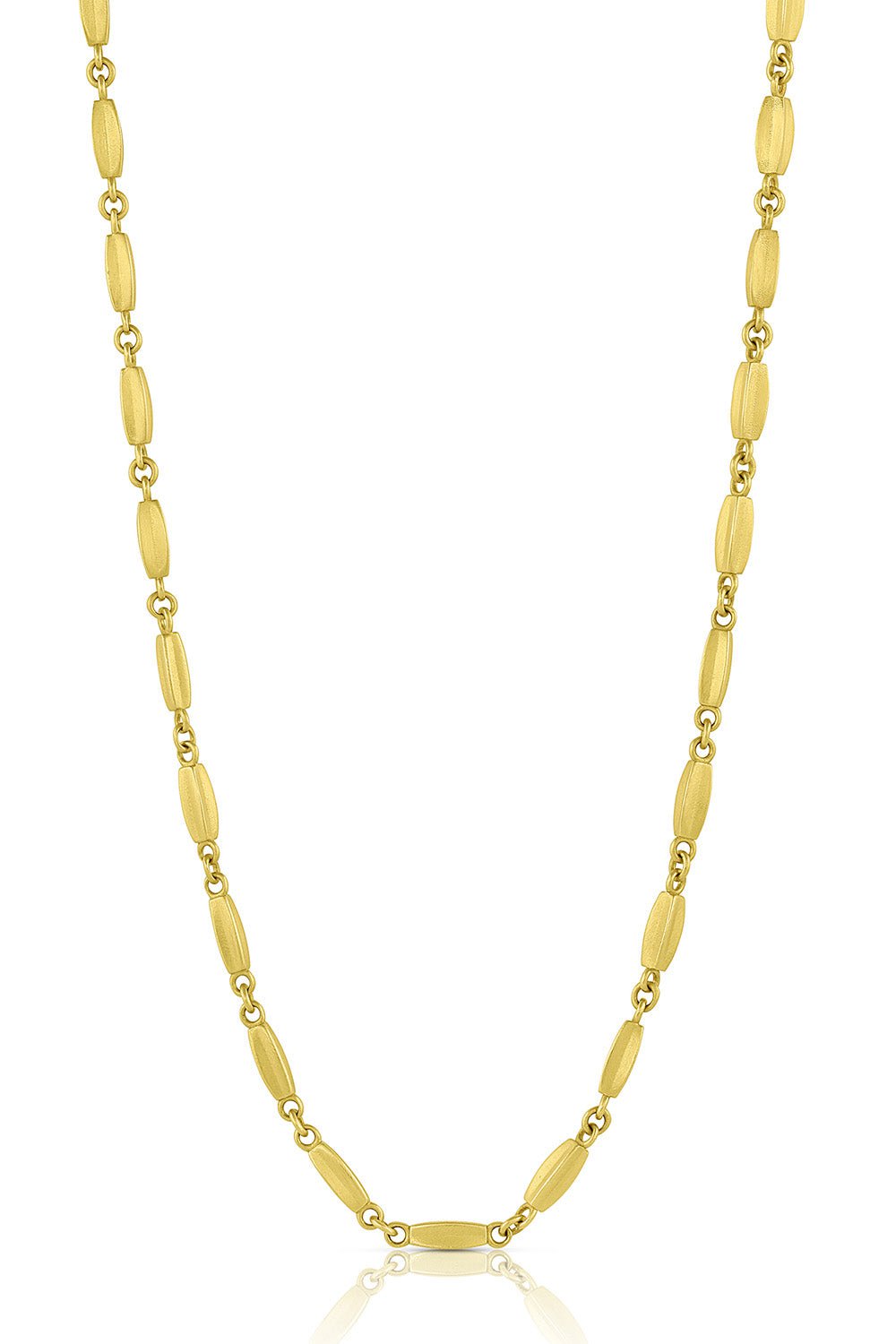 LEIGH MAXWELL-Bahari Continuous Pod Necklace-YELLOW GOLD
