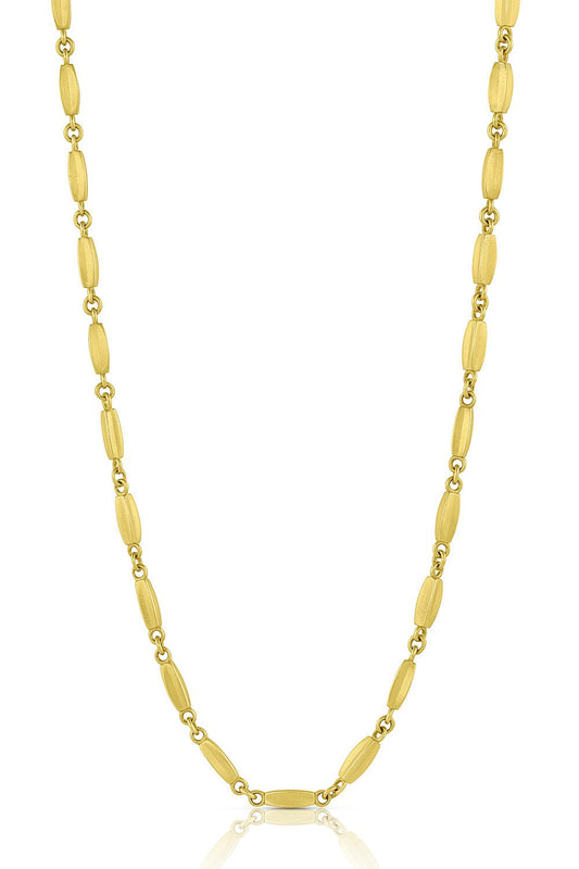 LEIGH MAXWELL-Bahari Continuous Pod Necklace-YELLOW GOLD