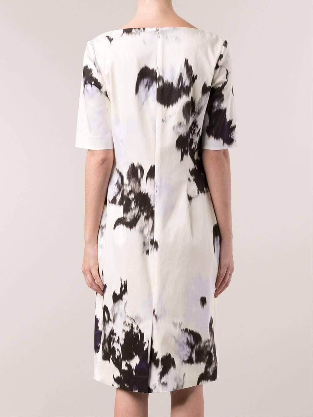 LELA ROSE-Boatneck Dress-