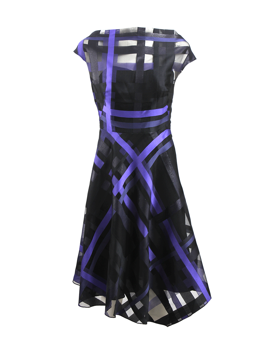 LELA ROSE-Fil Coupe Dress-