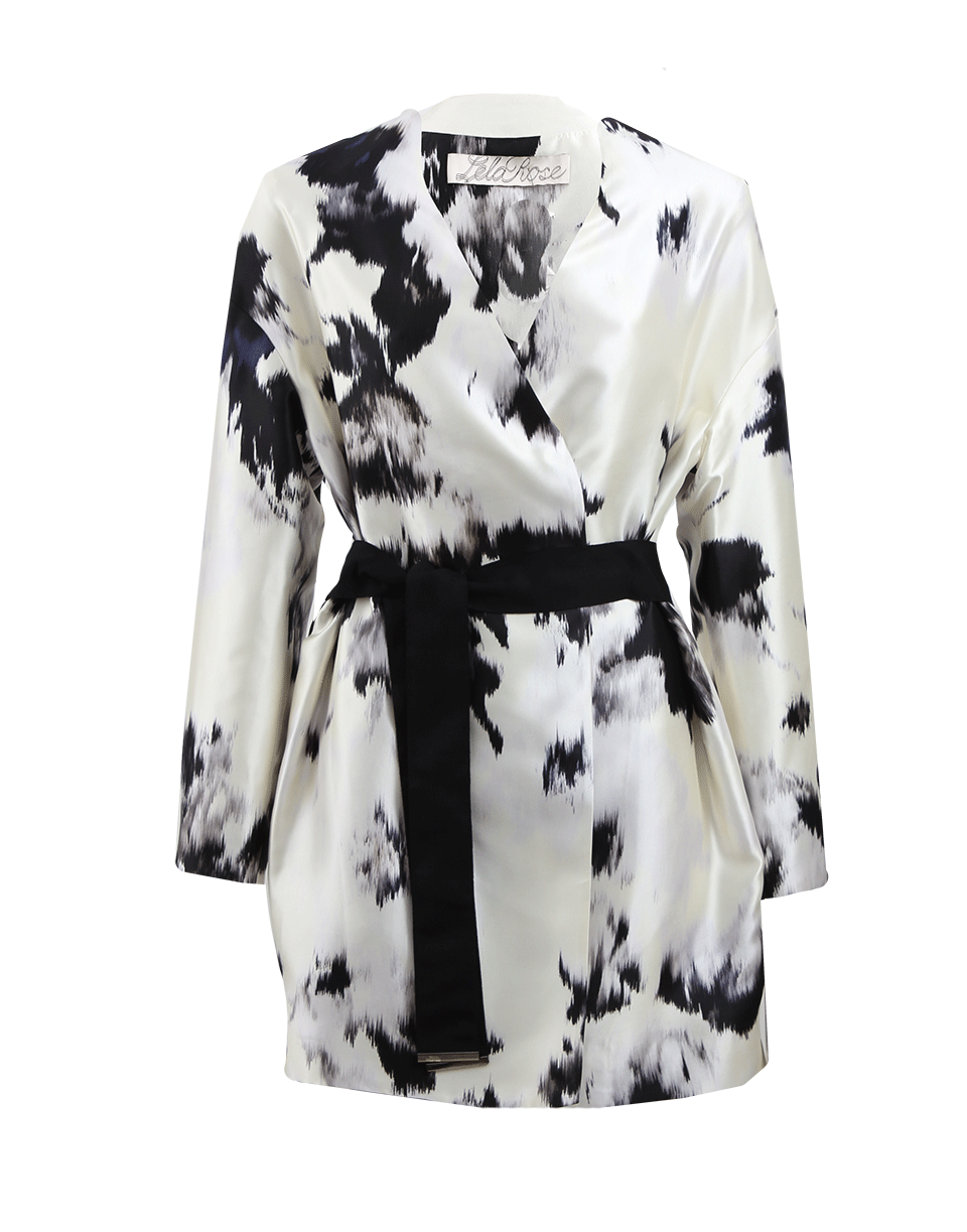 LELA ROSE-Cocoon Printed Jacket-
