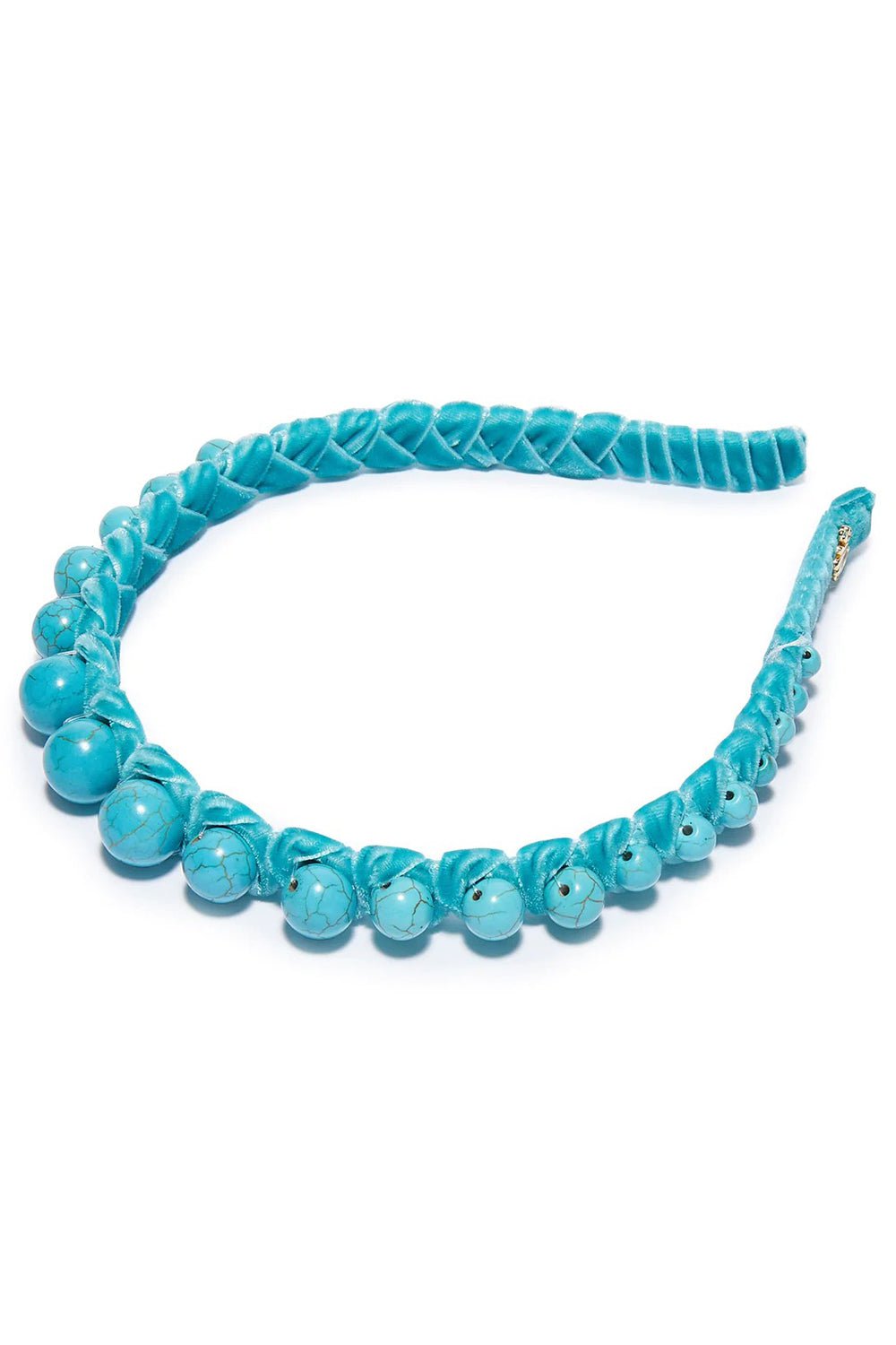 LELE SADOUGHI DESIGNS-Graduated Stone Bead Headband - Pacific Sky-PACFCSKY