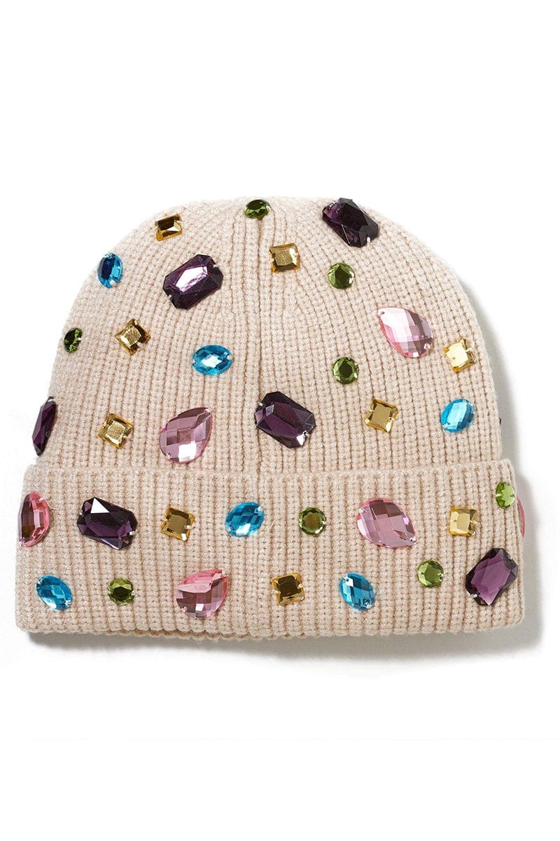 LELE SADOUGHI DESIGNS-Mixed Jewel Beanie-PASTEL