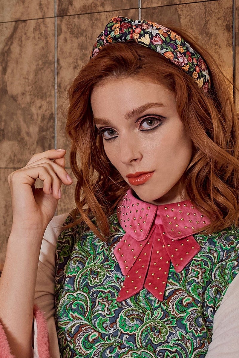 LELE SADOUGHI DESIGNS-Liberty Knotted Headband - Royal-ROYAL