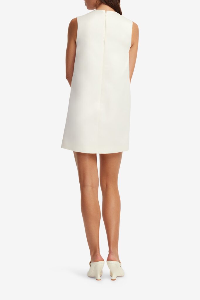 leo lin yvonne mini dress Leo Lin - Yvonne Embroidered Mini Dress