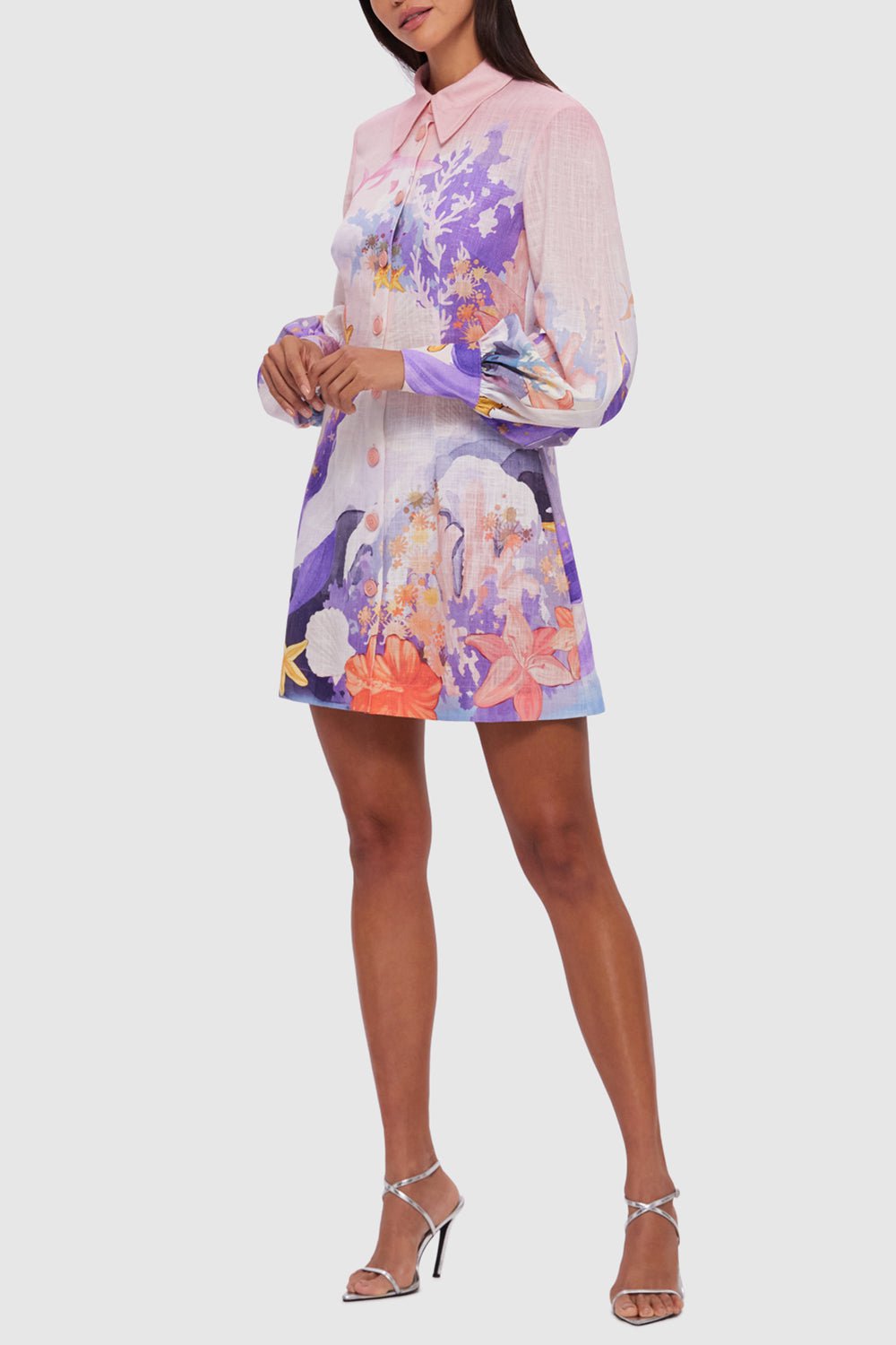 LEO LIN-Luminous Mini Dress-